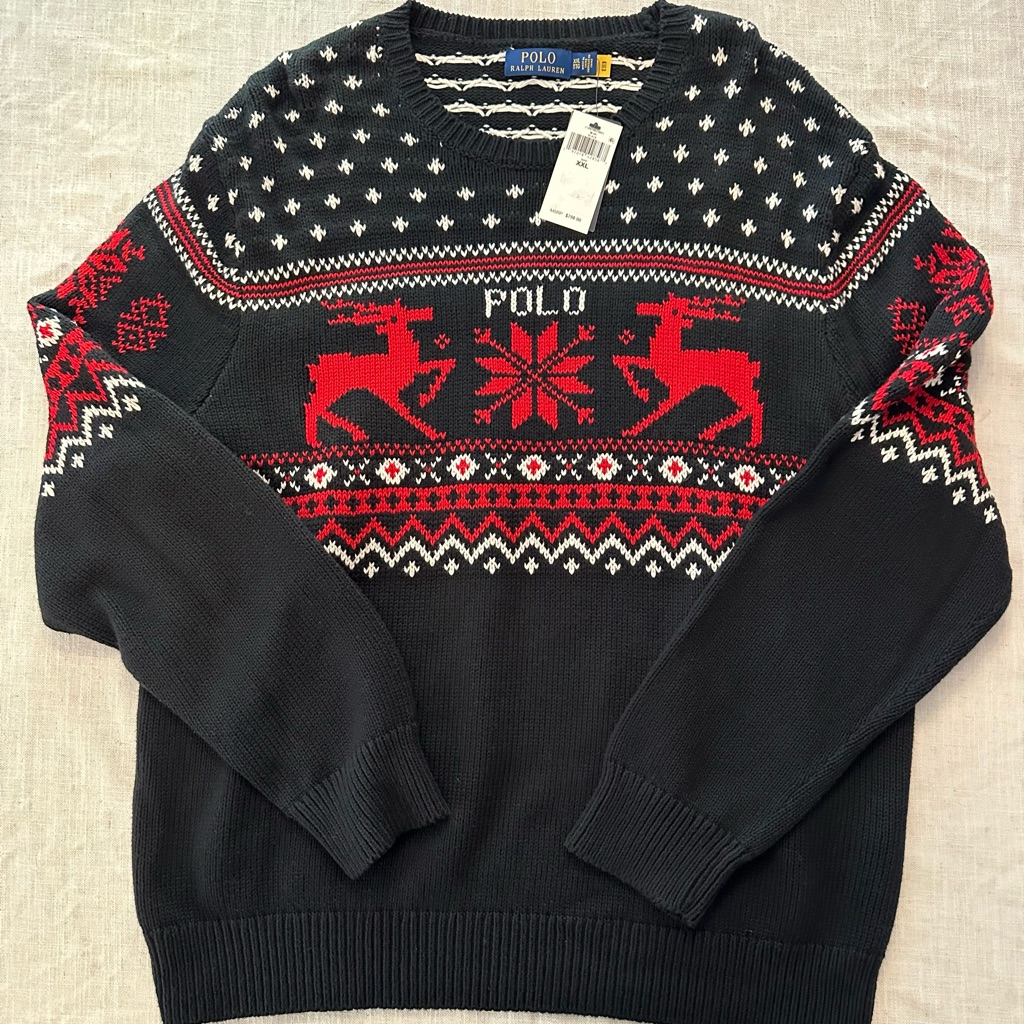 Polo Ralph Lauren Holiday Sweater Xxl Nwt